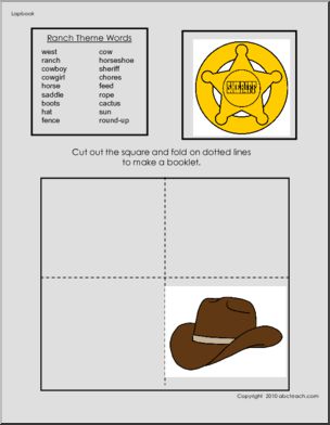 Lapbook: On the Ranch