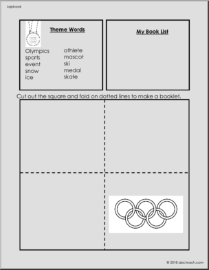 Lapbook: Winter Olympics, 2018-2028 (primary)