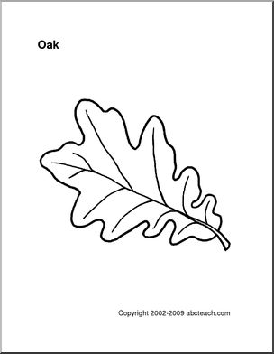 Pattern: Leaf – Oak