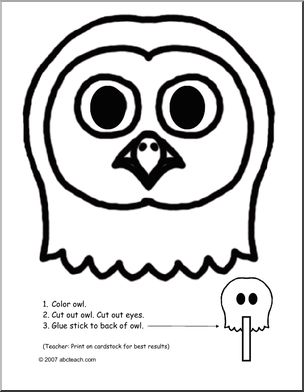 Mask: Endangered Animal – Owl