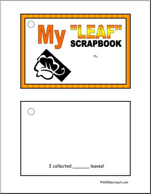 Fall Minibook: Leaf Scrapbook (primary)