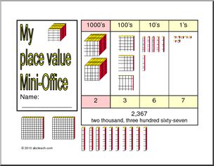Place Value (color) (elem) Mini-Office