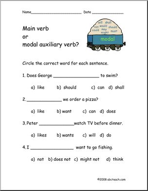 Poster: Grammar–“Do” as an auxiliary verb (ESL) – Abcteach