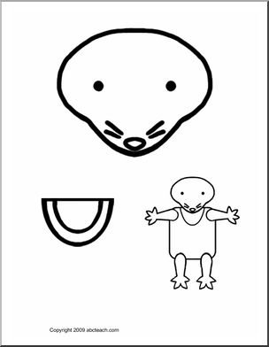 Paper Bag Puppet: Animal – Mole