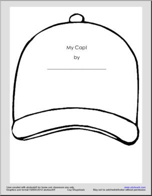 Shapebook: My Cap!