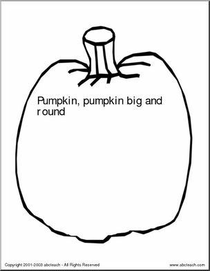 Shapebook: Halloween – Pumpkin Poem