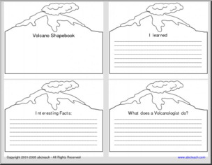 creative writing about a volcano