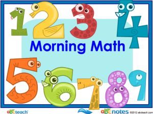 Interactive: Notebook: Morning Math – Two Digit Addition