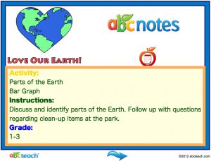 Interactive: Notebook: Earth Day: Parts of the Earth
