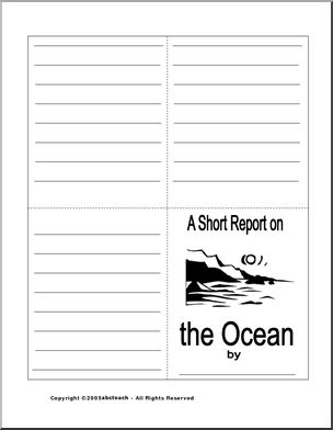 Report Form: The Ocean (b/w)