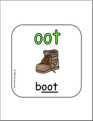 Word Family – OOT Words Sign