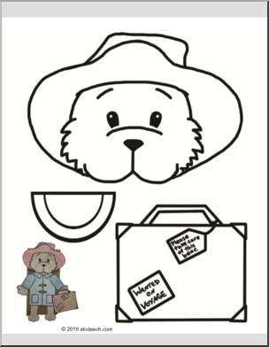 Paper Bag Puppet: Paddington Bear