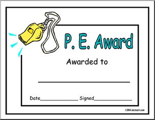 Certificate: P.E. (multi-age)