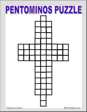 Math Puzzle: Pentominos Puzzle 4