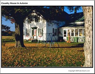 Photograph: Country House in the Fall