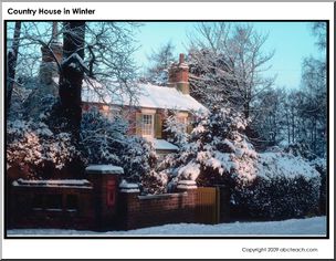 Photograph: Country House in Winter