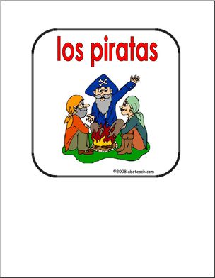Spanish: SeÃ’al TemÂ·tica – Los Piratas (primaria/elementaria)