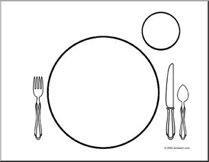 Poster: Place Setting – Abcteach