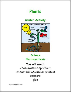 Learning Center: Plants – Photosynthesis (elem)