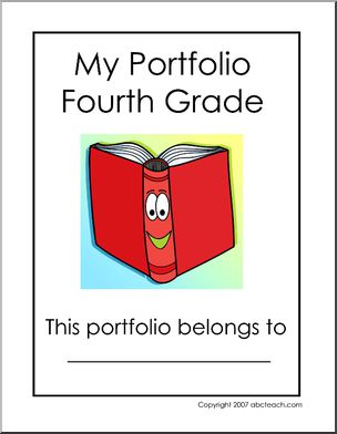 Portfolio Cover: Fourth Grade
