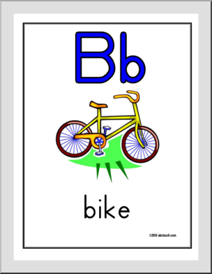 Poster: Manuscript  Bb (ZB-Style Font)