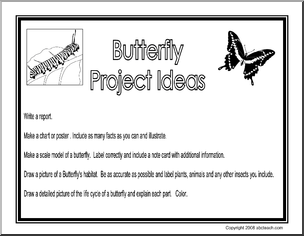 Butterfly Project Ideas