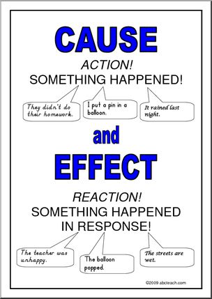 Poster: Cause and Effect
