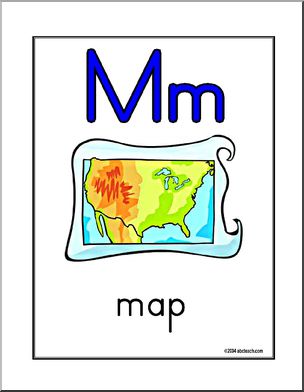 Poster: Mm – Manuscript  (ZB-Style Font)