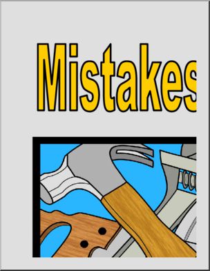 Large Poster: Mistakes are for FIXING!