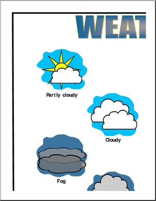 Large Poster: Weather (color)