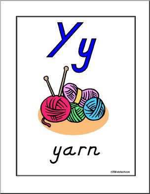 Poster: Manuscript – Yy (DN-Style Font)