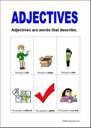 Grammar Posters: Comparative & Superlative Adjectives
