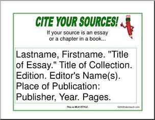 Posters: Cite Your Sources!