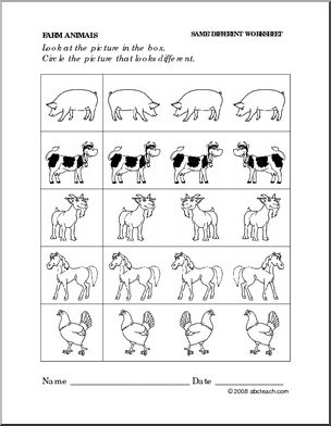 Booklets: Farm (primary) – Abcteach