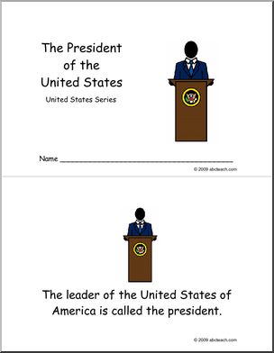 Booklet: The U.S. President (color)