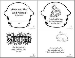 Early Reader Booklet:  Annie and the Wild Animals (k-1)