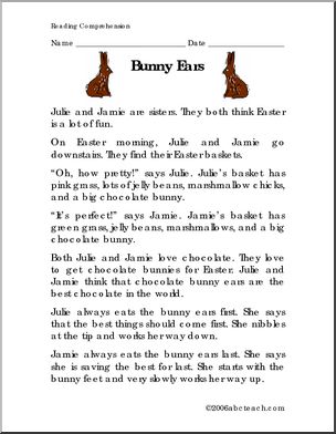 Bunny Ears (primary/elem) Fiction