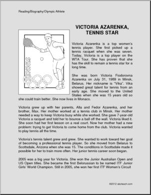 Biography: Victoria Azarenka (elem)