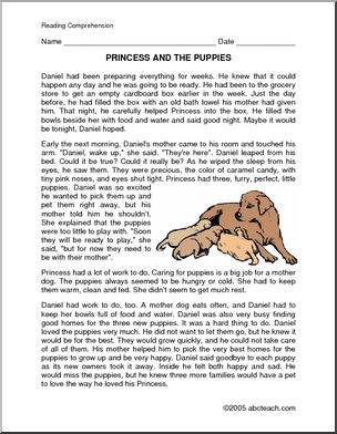 Fiction: Princess and the Puppies (elem/upper elem)