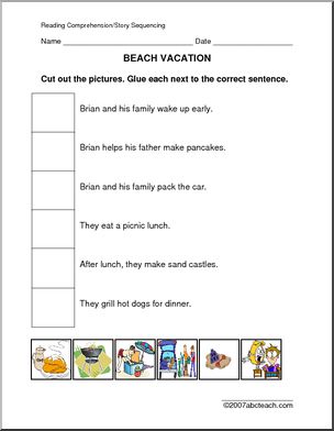a day at the beach story