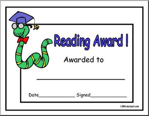 Certificate: Reading (multi-age)
