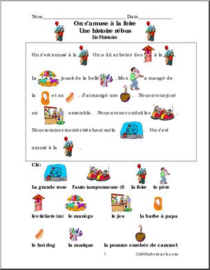 French Rebus – Abcteach