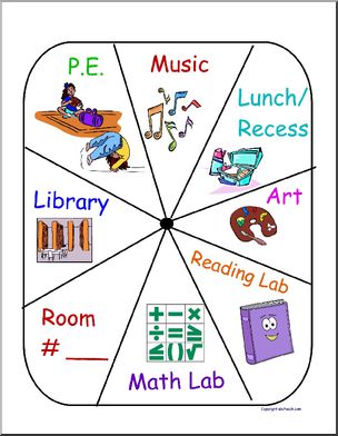 Where are we? Room Chart 26 – Abcteach