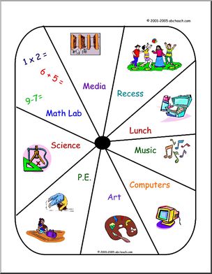 Where are we? Room Chart 8 – Abcteach