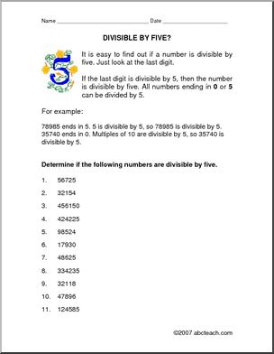 Division (by 3) Math Wheels – Abcteach