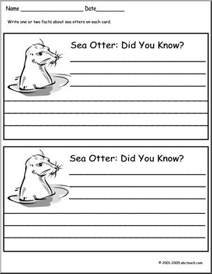 Did You Know? Sea Otter
