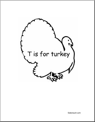 Thanksgiving – Turkey Shapebook
