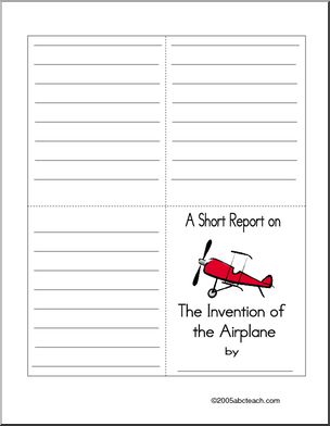 Short Report Form: Inventions – Airplane