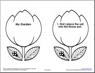 Shapebook: My Garden (k-1/primary)