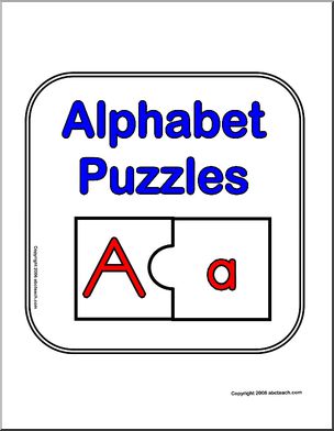 Theme Sign: Alphabet Puzzles